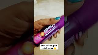 Instant pain relief spray #instantpainrelief #spry #moov #painrelief #trending #allinone