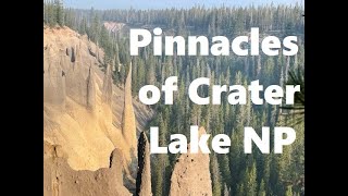 The Strange Pinnacles at Crater Lake National Park, Oregon