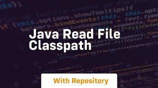 java read file classpath