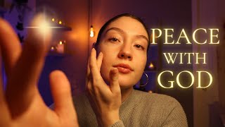 ASMR | Mirrored Face Tracing + Bible Verses on Forgiveness ✝️ (soft spoken & whispered)