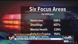 DPS targets 6 high-crime Indy neighborhoods