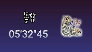 【MHRise NS】銃槍 (物理銃) 雷神龍 05'32\