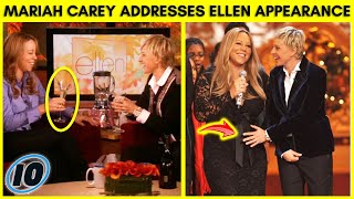 Mariah Carey Finally Addresses Controversial Ellen Appearance