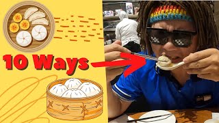 10 Ways to Eat Din Tai Fung Taiwan's Famous Soup Dumplings! (Eng CC)