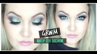 MAKEUP GEEK DUO CHROME BRIGHT LOOK | Secret Garden