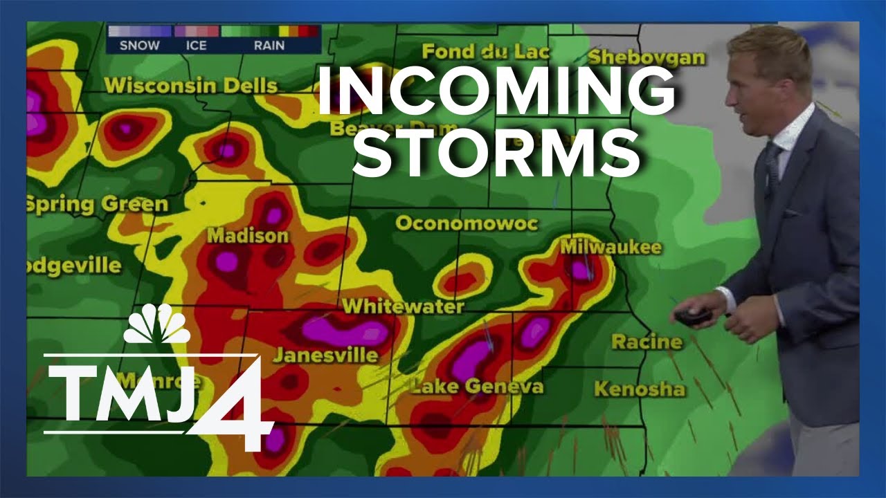 Storms Arrive Tonight With Potential To Be Severe Youtube