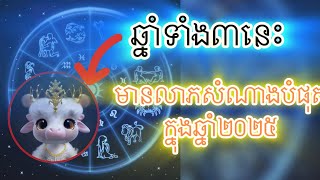 ឆ្នាំទាំង៣ដែលមានសំណាងបំផុតក្នុងឆ្នាំ២០២៥II the lucky year for 2025