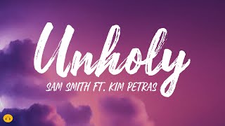 UNHOLY - Sam Smith ft. Kim Petras (Lyrics)