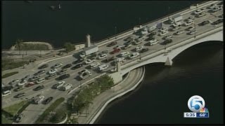 Flagler Memorial Bridge Closed