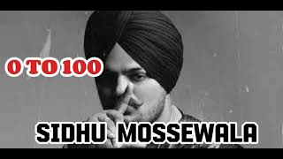 0 TO 100 : Sidhu Moose Wala | Slowed and Reverb | New Song 2022