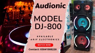 Audionic Model Dj 800 new launched Audionic bestsound