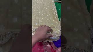 Narsingh saree #saree #fabric #outfitfromscratch