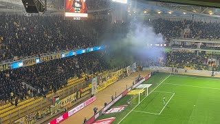 ΑΕΚ-Παναιτωλικός 1-0 κερκίδα ΟΠΑΠ ΑΡΕΝΑ #football #aek #ultras