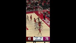 Emma Shumate Drains the Deep Three vs. Wisconsin | Ohio State Women's Basketball