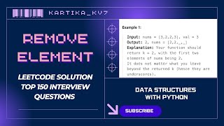 Que2 Remove Element | LeetCode Solution | Top 150 interview Question
