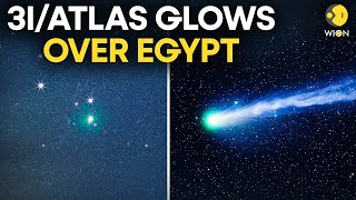 3I/ATLAS: Interstellar Comet 3I/ATLAS Captured Glowing Over Egypt’s Black Desert | Originals