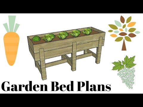 Waist high raised garden bed plans free Waist high raised garden bed plans free