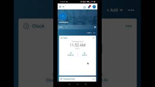 How to clock in/out on the Kronos Workforce Ready App