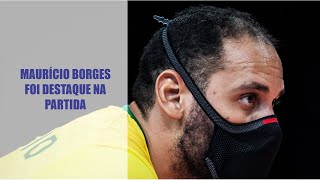 Maurício Borges foi destaque na partida - BRA x AUS (Liga das Nações 2021)