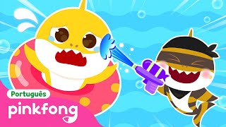 Missão de Verão: Encontre a Família Tubarão Perdida! | Pinkfong, Bebê Tubarão! Canções para Crianças