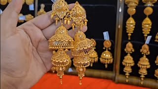 2024 New gold jhumka designs | jhumka designs