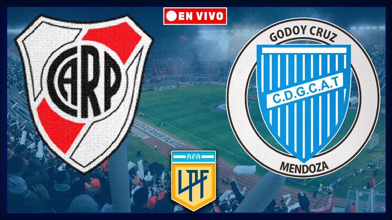 RIVER PLATE Vs GODOY CRUZ EN VIVO • RELATO EMOCIONANTE DESDE EL ...