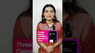 Threads app | Instagram launched new app | All about threads | Shanika Khurmi | #ashortaday #shorts
