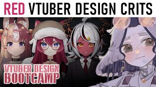 🔴 RED Vtuber Design Critiques! 🎨