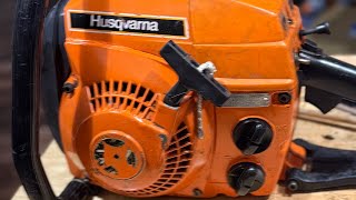 Husqvarna L77 Chainsaw Top End Rebuild