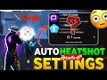 free fire best 🔥headshot sensitivity setting⚡ 2gb 4gb 6gb ram best sensitivity settings telugu