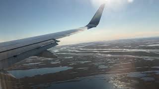 Landing at Deadhorse Airport, Prudhoe Bay.