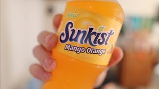 New Sunkist Mango Orange soda review￼