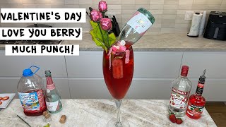 Valentine's Day: Love You Berry Much Champagne Punch