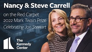 Nancy & Steve Carrell | 2022 Mark Twain Prize Red Carpet