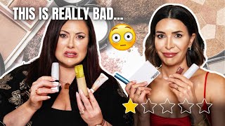 Testing the LOWEST RATED MAKEUP from Sephora with @marlenastell 😳 | Are they REALLY THAT BAD?