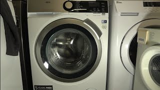 Review of AEG 7000 series 1600 spin 9kg steam washing machine