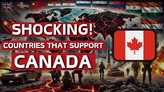 10 countries that support Canada | 4K video