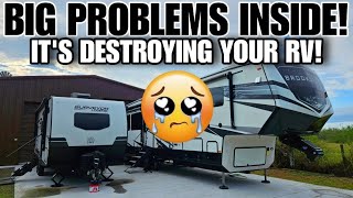 THIS IS DESTROYING YOUR RV!  Don't blame anyone but yourself! Control the inside!