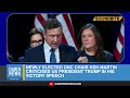 newly elected dnc chair ken martin criticises us president trump in his victory speech dawn news