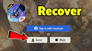 How To Recover Guest Account in Free Fire
