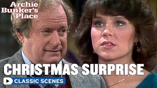 Archie Bunker's Place | Billie's Dad Surprises Her On Christmas Day | The Norman Lear Effect