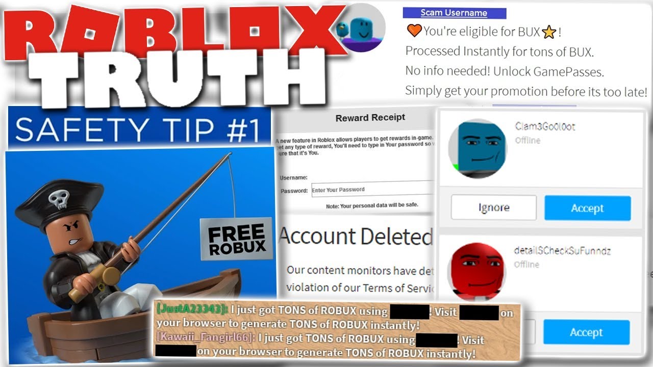 The Truth About Roblox Scams - YouTube