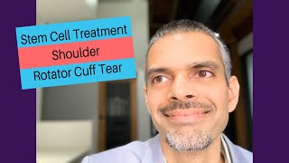 New Shoulder Stem Cell study- Treating Partial Thickness Rotator Cuff Tears