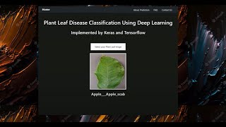 Plant Disease Detection | Leaf Disease Detection | Deep Learning | Python Project | Machine Learning