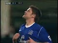 James Beattie's free kick Everton vs Charlton 22/01/2005