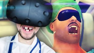 SURGERY ON THE MOVE | Surgeon Simulator VR #4 (HTC Vive Virtual Reality)