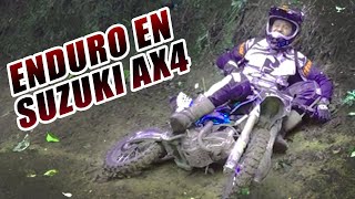 ENDUREANDO EN AX4! Aventuras en el barro Enduro MotoVlog