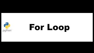 Python Bangla Tutorials 26 : For loop