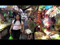 aklan philippines walking tour at kalibo public market 4k