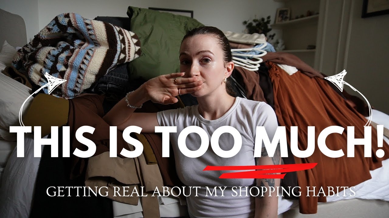 Quitting Overconsumption Alll The Clothes I Own Youtube